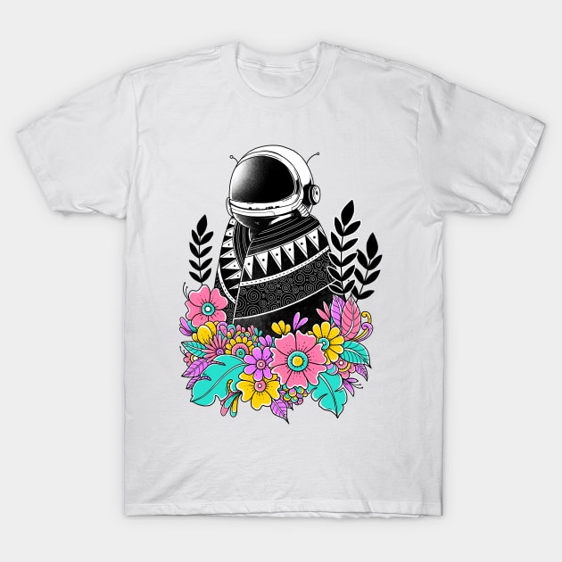 Botanical Space T-Shirt by GODZILLARGE